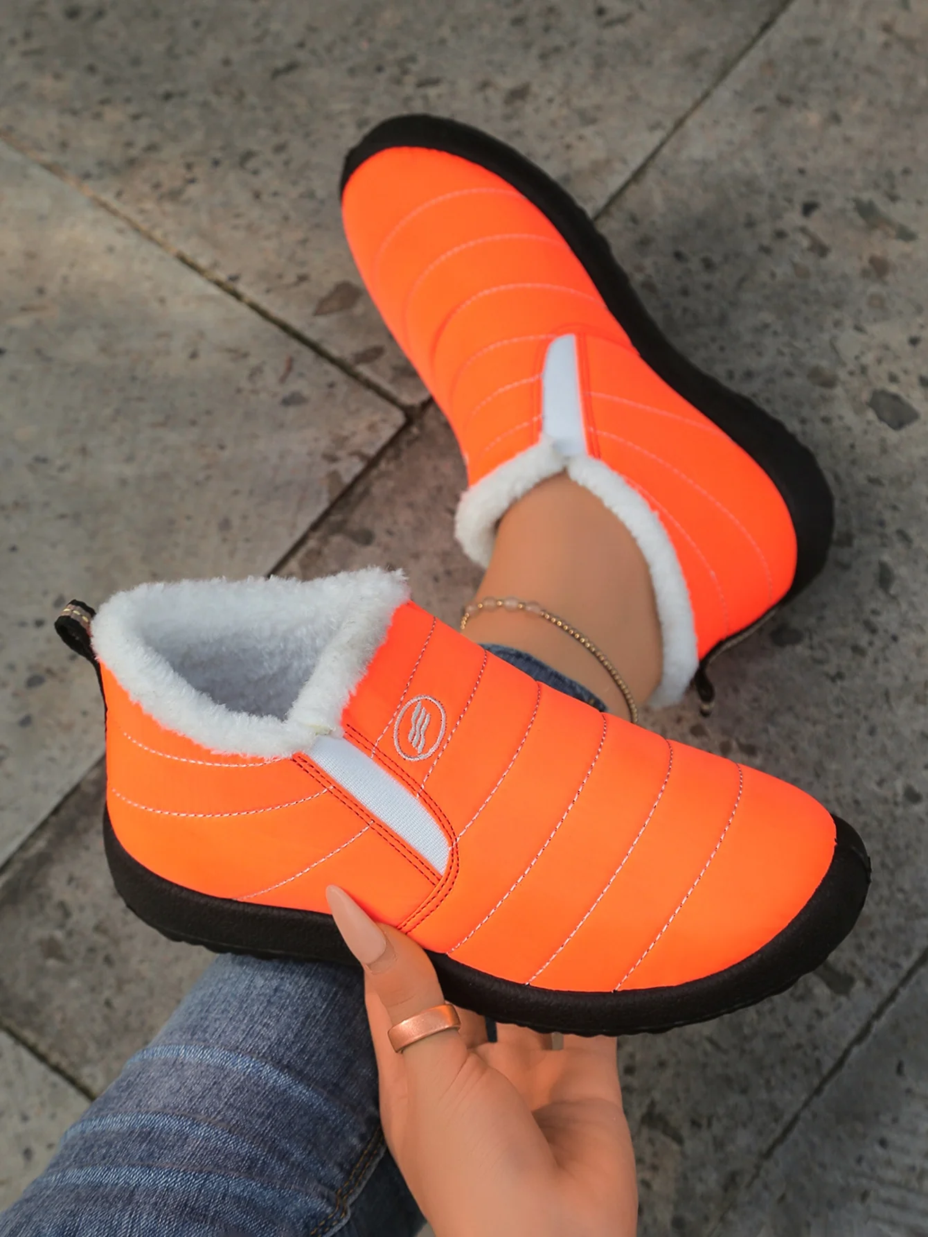 Damen-Winterstiefel 2025: Neue wasserdichte Plüsch-Schneestiefel für Damen – Warmhaltend, im Angebot mit kostenlosem Versand – Detail 18