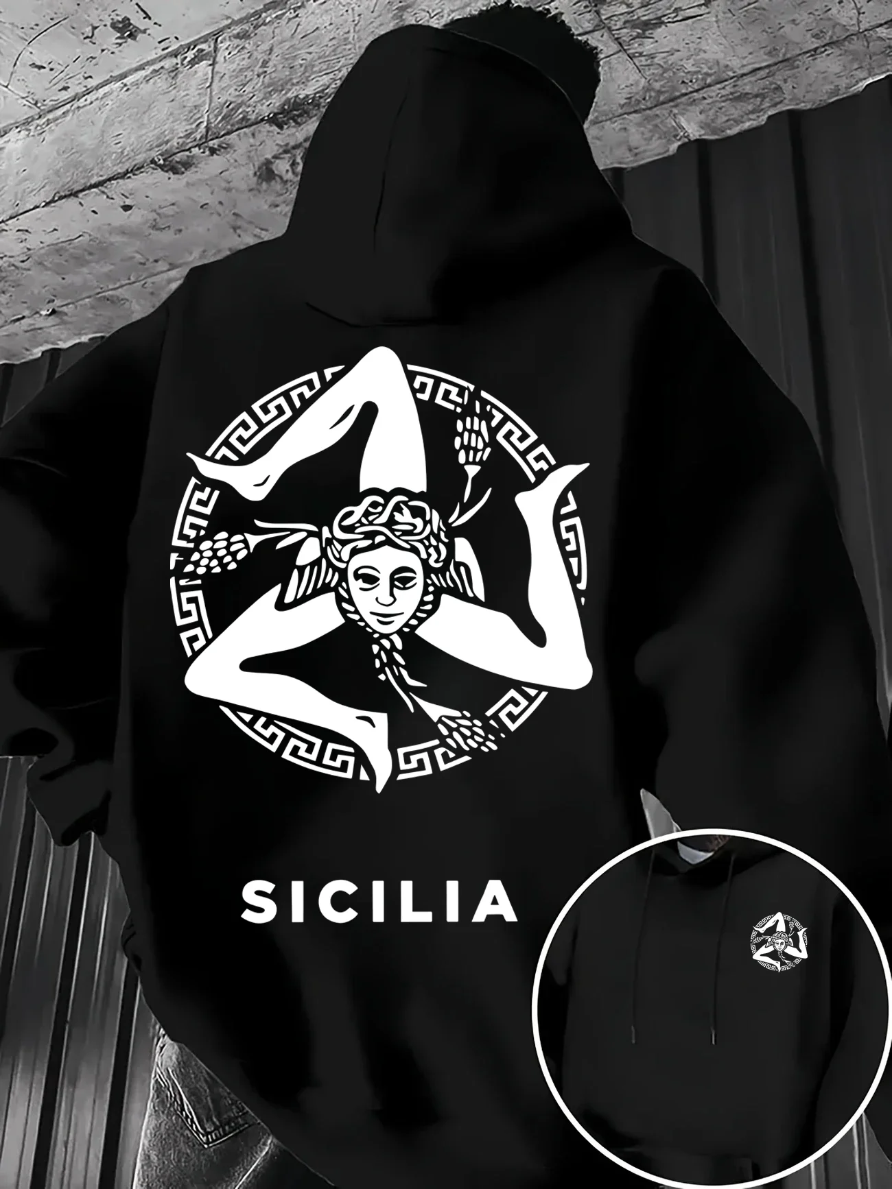 Streetwear Outfit Brand - Felpa con Cappuccio Oversize di Lusso