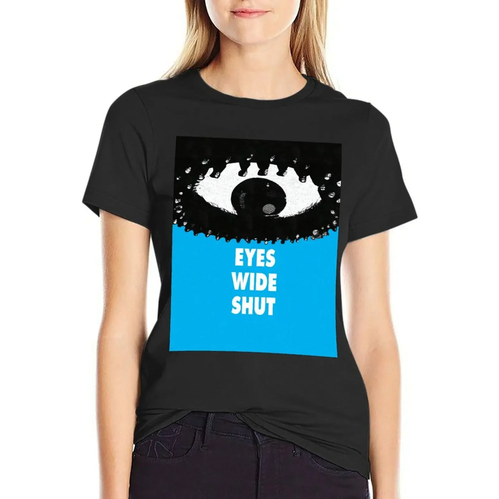 Eyes Wide Shut Artwork 1 T-Shirt hippie clothes anime clothes summer tops graphics new edition t shirts for Women