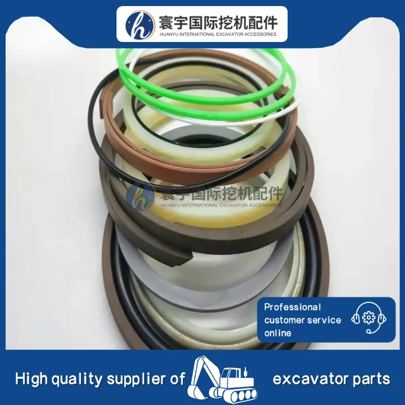 

Excavator Hydraulic Cylinder Oil Seal Breaker Seal Kit O-ring Boom Cylinder Seal Kit 4662895 Machinery Parts