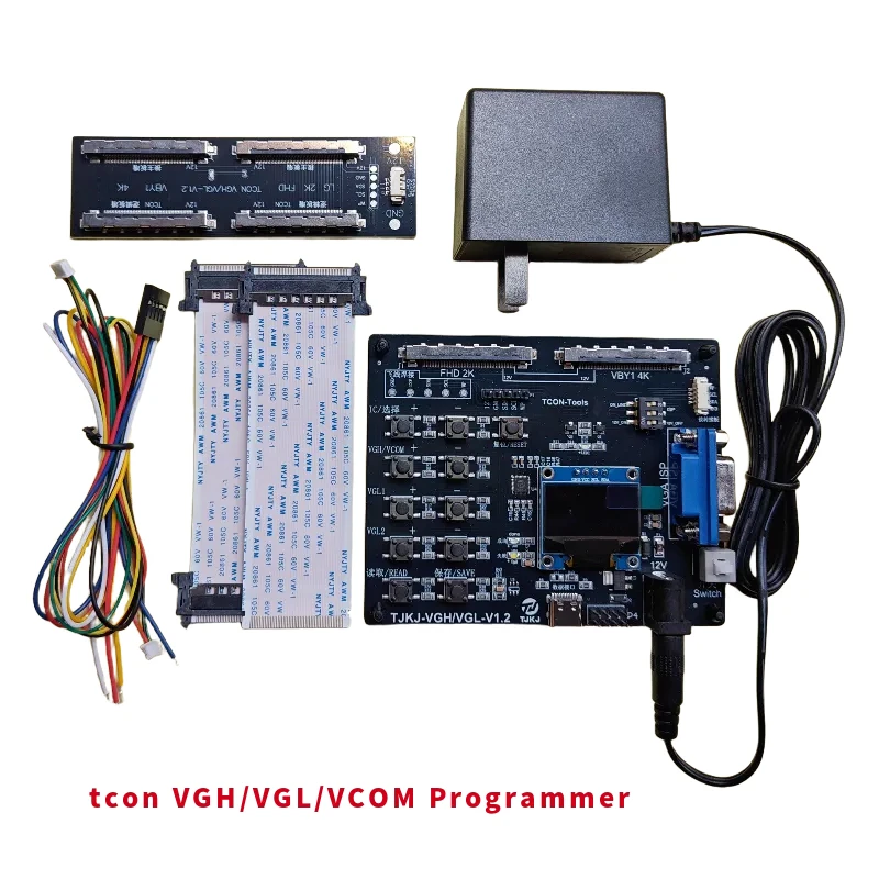 tcon vgh vgl vcom voltage regulation programmer