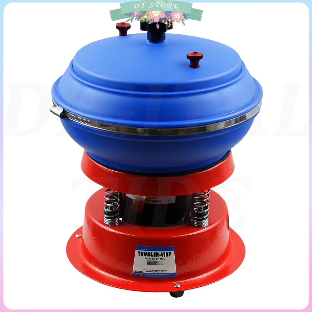 

Tumbler Vibrating Polishing Machine 3.5L Capacity For Metal Jewelry Vibratory Polisher Grinder Tools