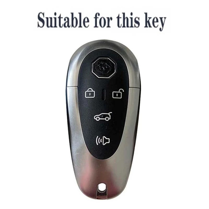 New Silicone Rubber Car Remote Fob Key Cover Case for MG Car Key Bag Cyberster Car Key Set All Inclusive High-End Feeling