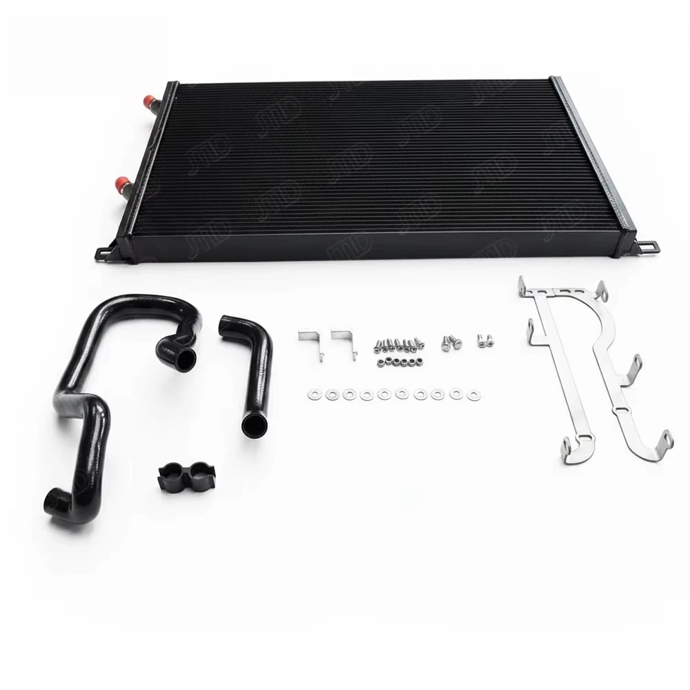

JT-PC145 High Flow Aluminum Racing Intercooler for RS4 B9 Avant RS5 F5 Coupe Sportback Direct Fit Water Cooled FMIC