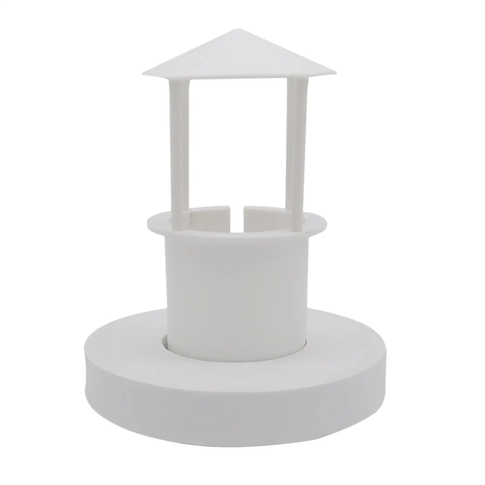 Mist Fog Maker Float Guard Splash Protector with LED Light Fishtank Aquarium