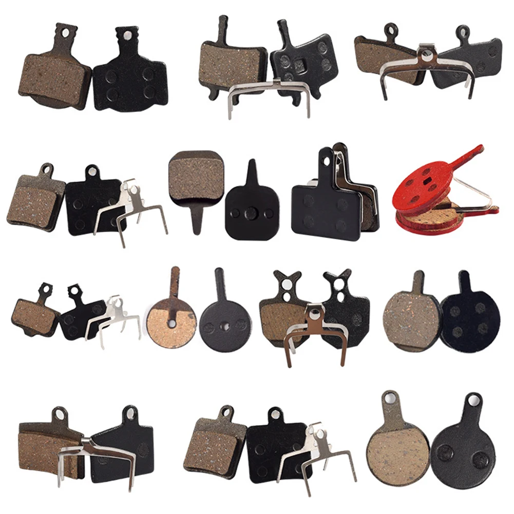 1 Pair Mountain Bike Hydraulic Disc Resin Brake Pads Bicycle Disc Brake Pads Multi Types Cycling Accessories Repair Tools