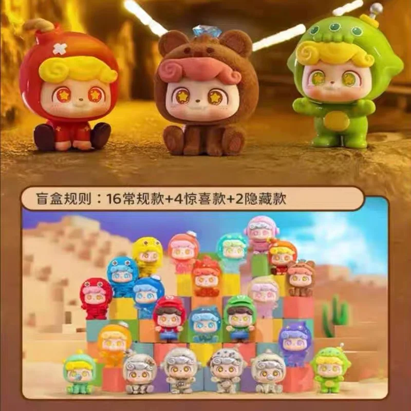 Qkid Game Story Mini Blind Box Toys Action Figure Kawaii Cartoon Dolls Desktop Ornaments Surprise Girls Gift Collection