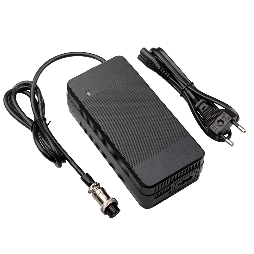 58.8V 4A Lithium Battery Charger For Kugoo G1 52V 14S Li-ion Battery Pack Charger Fast Charging With Connector GX16-DC-XLR