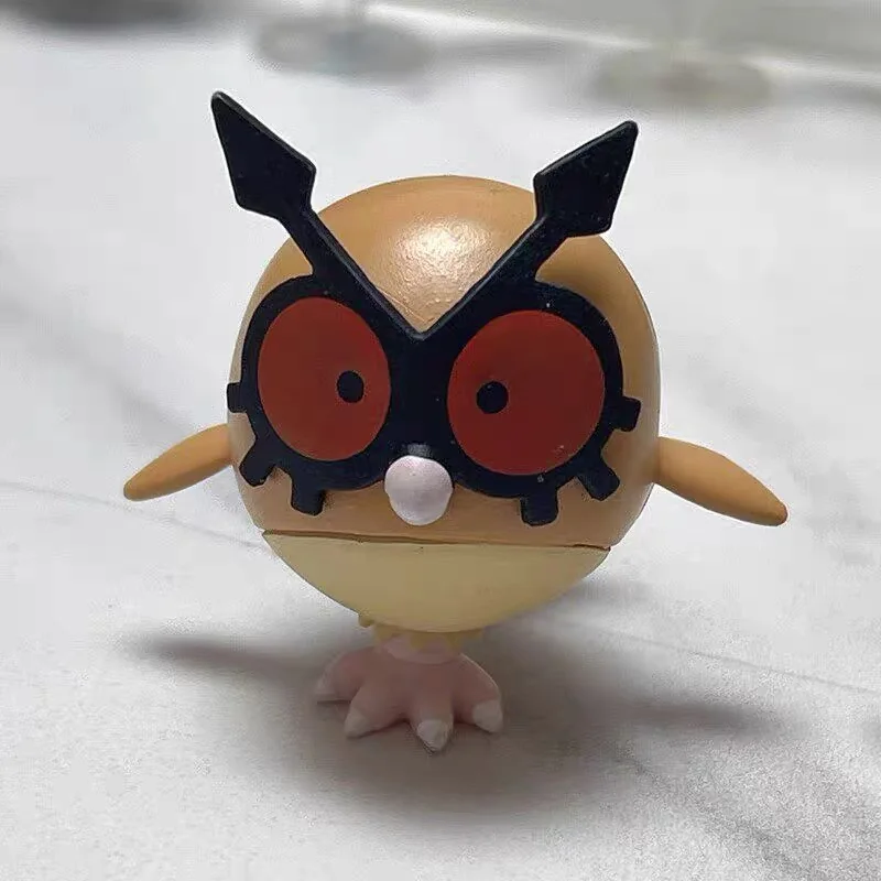 WCT Pokemon Hoothoot Figure One Piece Toys Anime Figures Collection Model
