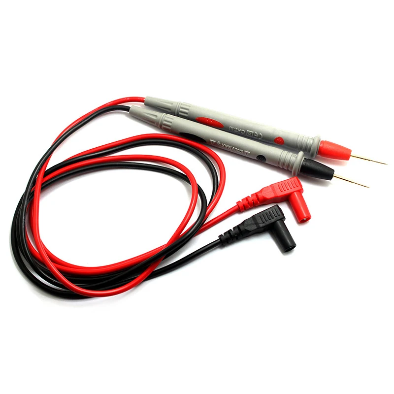 JX multimeter cable set Banana plug to dual Hook Clip Alligator Clip test head probe cable Multimeter SMD pen clip