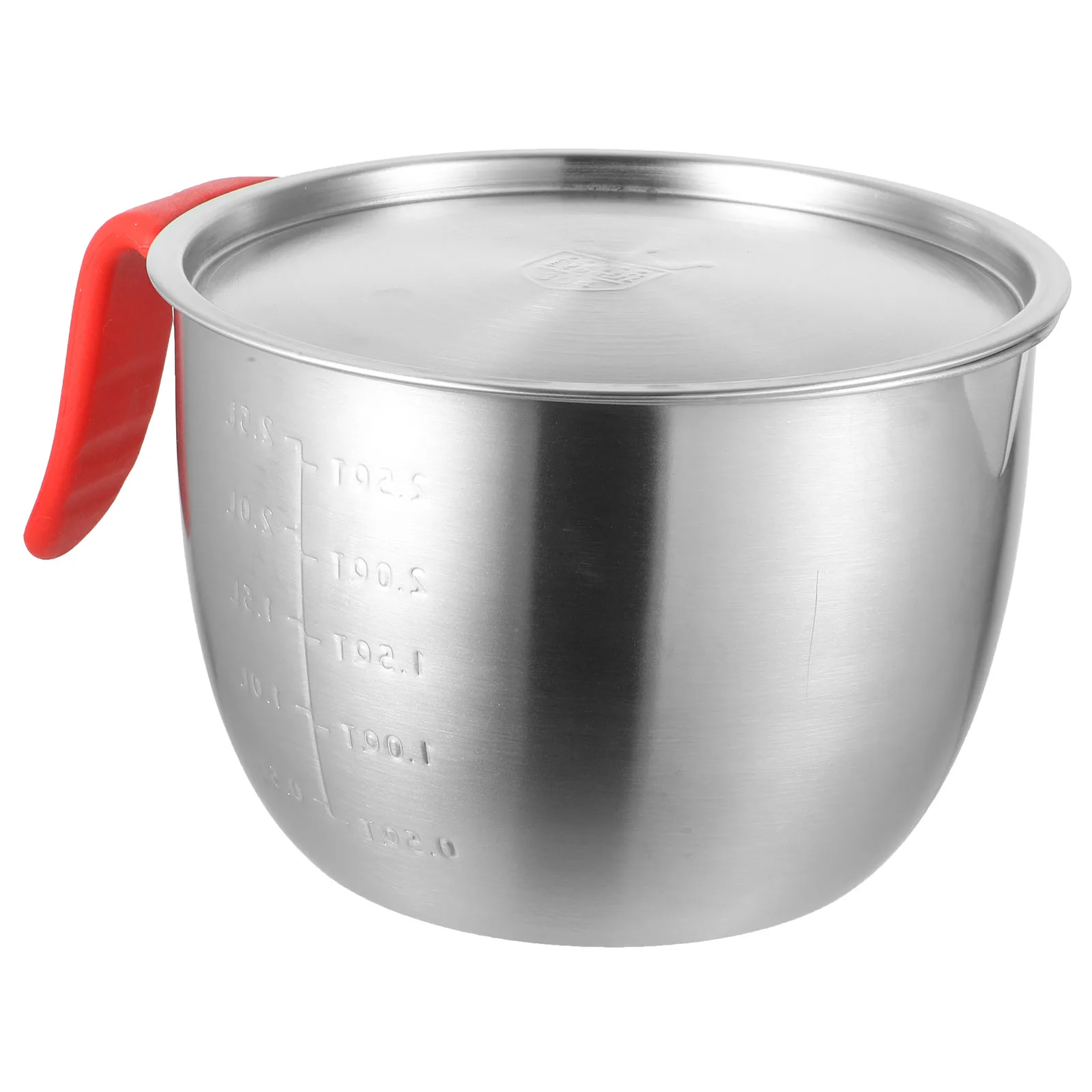 

1 set 1 Set Stainless Steel Mixing Bowl Egg Whisking Salad Soup Container Deep Bowl For Whipping Cream Marinating Melt Chocolate