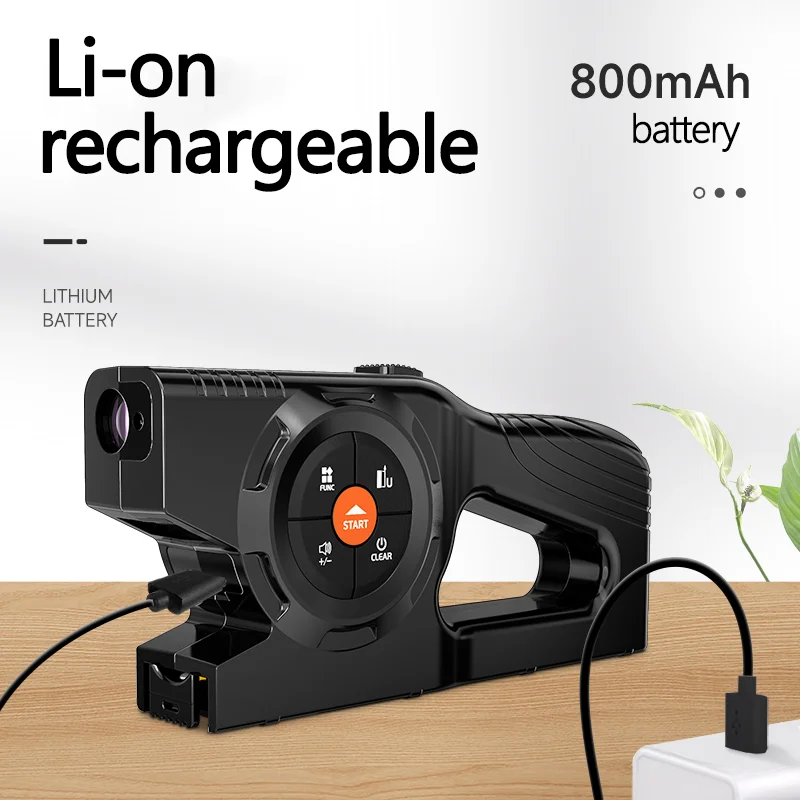 P7 3in1 شريط قياس الليزر مقياس مسافات الليزر عالية الدقة Rangefinder الروليت قياس متعدد حاكم الإلكترونية