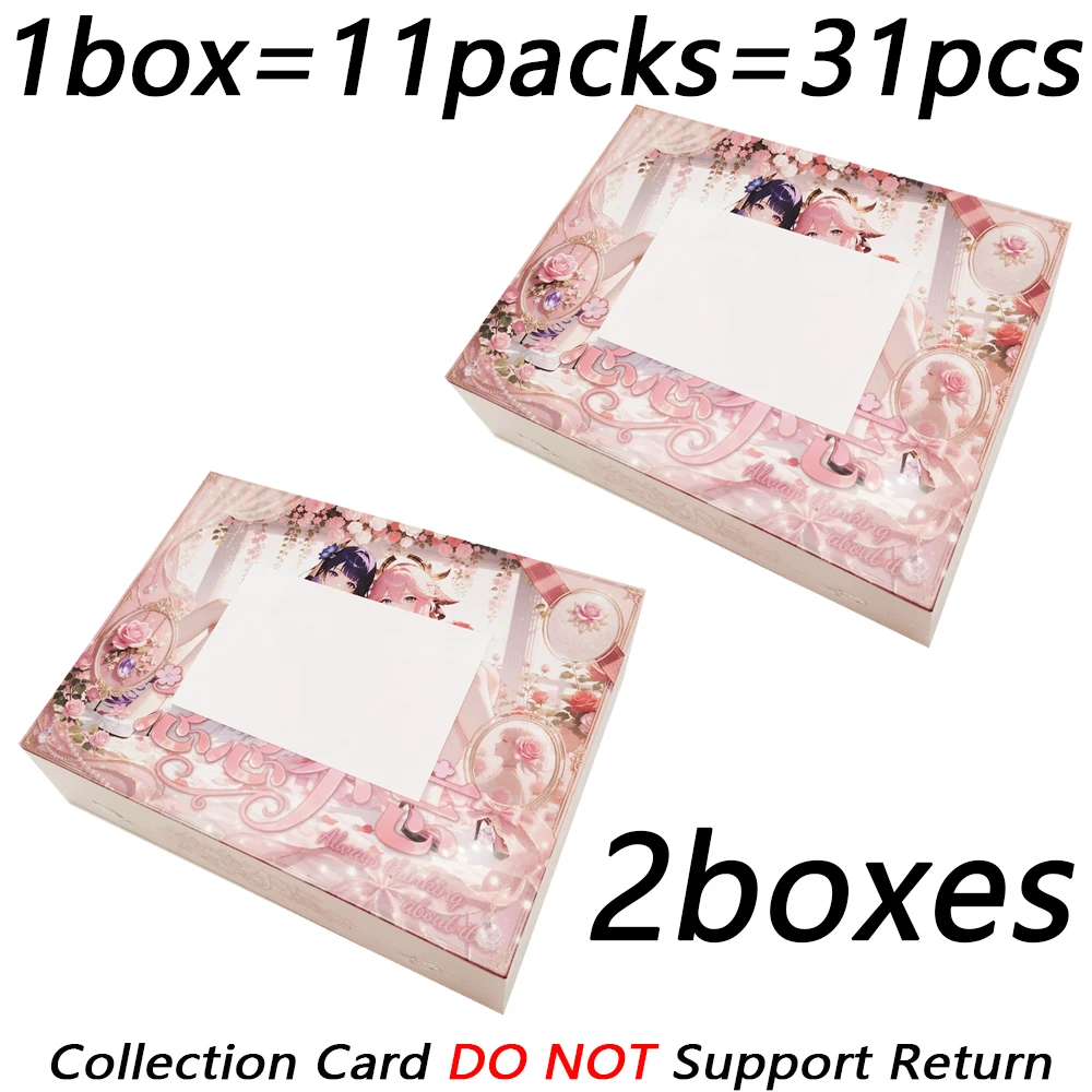 Always Thinking about It Anime Hobby Collection Cards Exquisite and Creative High-quality Character Portrait Cards Popular Gifts