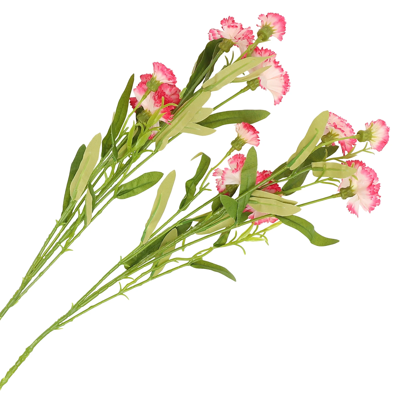 

2pcs 6Heads Artificial Flowers Silk Home Decor Living Room Garden Party Banquet LongLasting FadeResistant