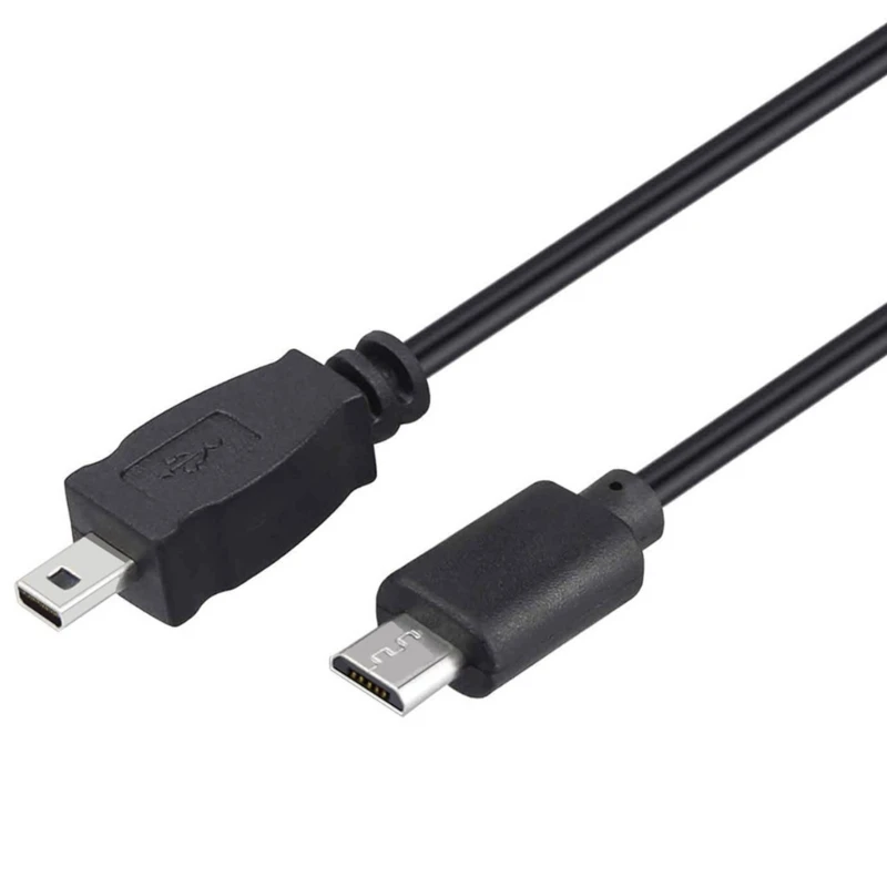 Typ C USB C auf Mini-USB-Kabel Micro-USB auf Mini-USB OTG-Ladesynchronisierungsdatenkabel für GPS, MP4/3, Kamera, Dashcam-Smartphone