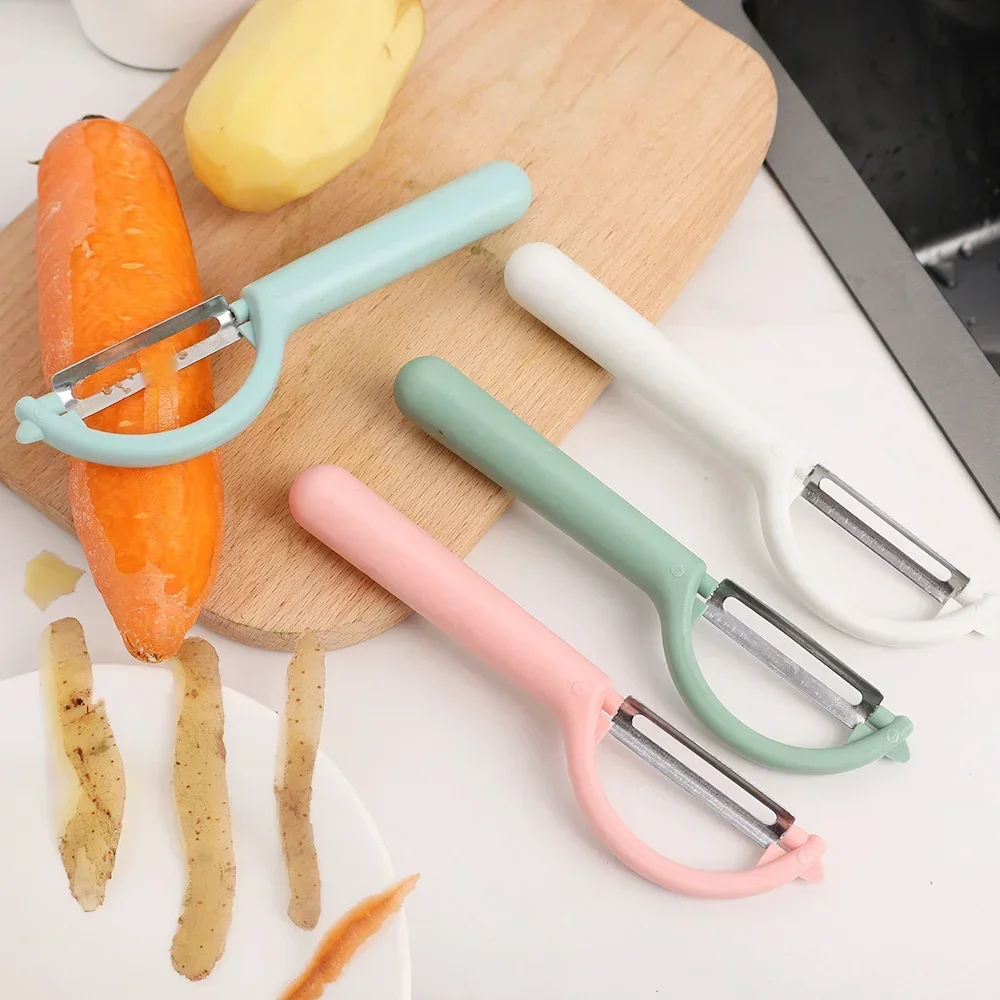 Stainless Steel Peeler Vegetable Fruit Potato Peeling Remover Vegetable Plane Peelers Manual Fast Peeling Cutters Kitchen Tools