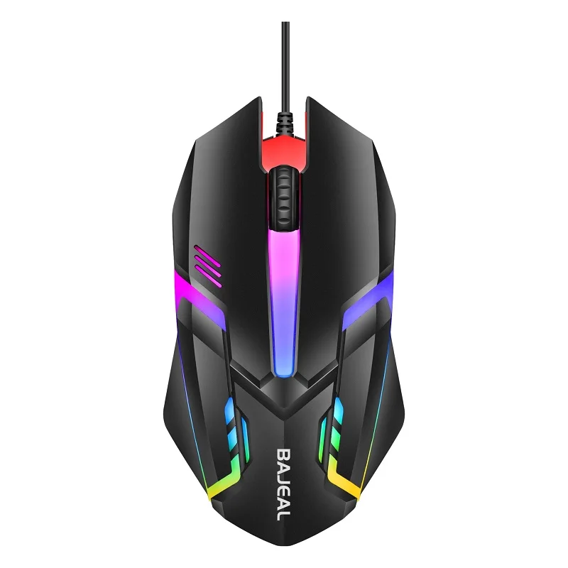 

USB Wired Mouse Colorful LED Gaming Mouse Wired Mice Optical Wired Gamer Mouse For Desktop Laptop PC Computer