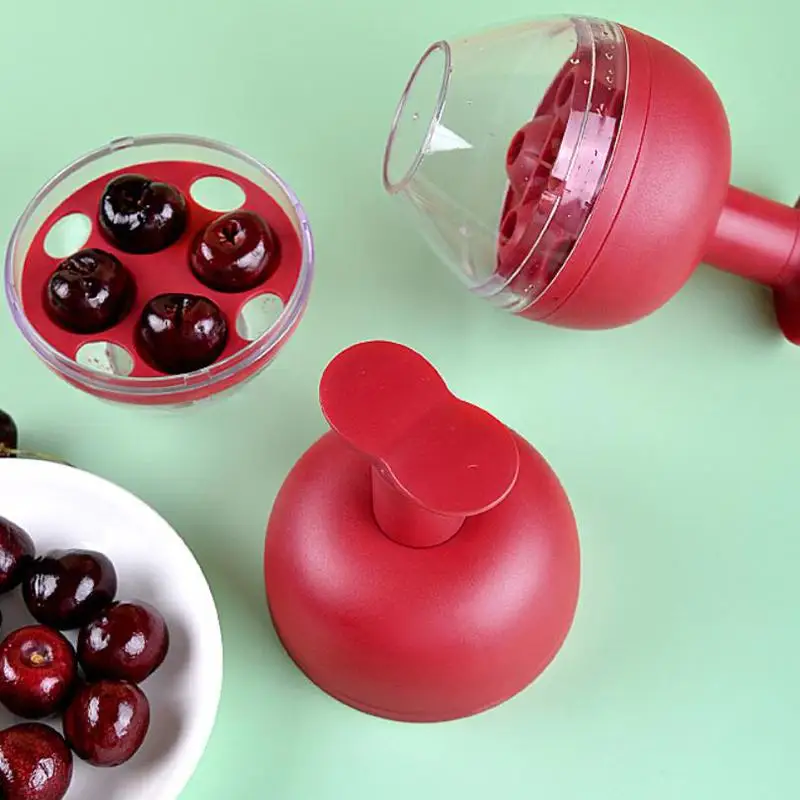 Cherry Pitter Tool Pitting Tool, 4 Holes Dates Core Upgrade Cherries Stoner Cherry Core Remover Fruit Seed Remover For Household