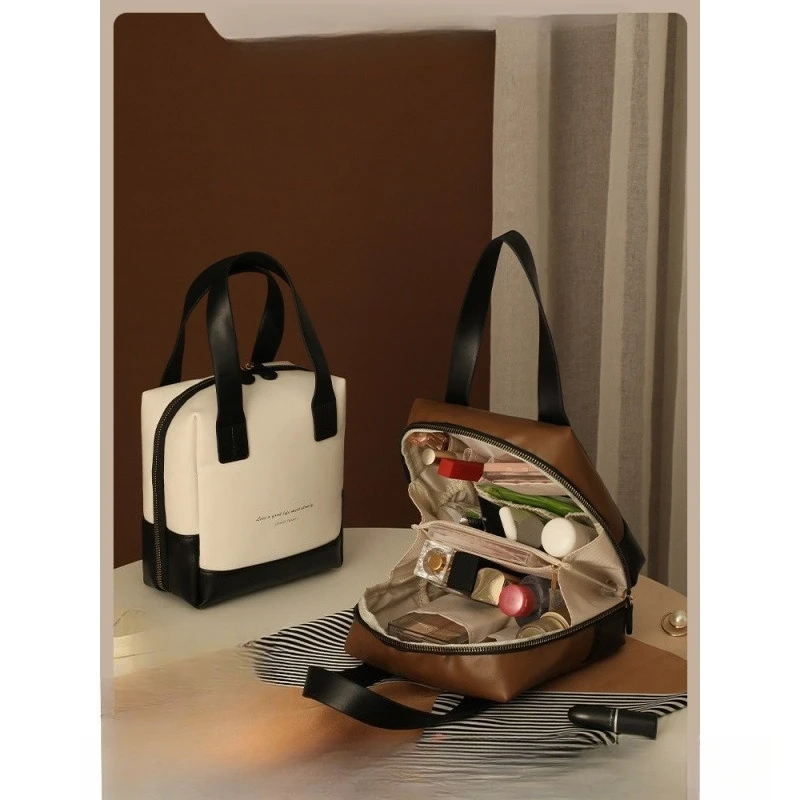 

Portable Cosmetic Bags Women's Large-capacity Cosmetic Cases Classification Multi-layer Bags Cosmetics Storage Bags