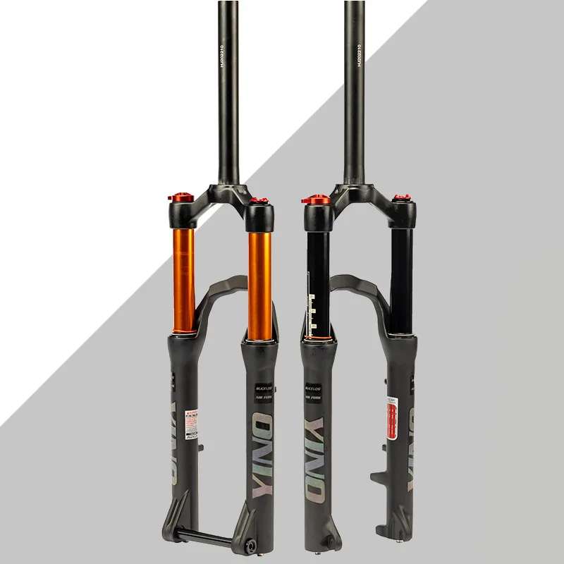 

Lightweight 24 Inch Mountain Bike Fork Suspension 120mm Travel Quick Release/Thru Axle Bicycle Forks Cycling Parts For XC AM MTB