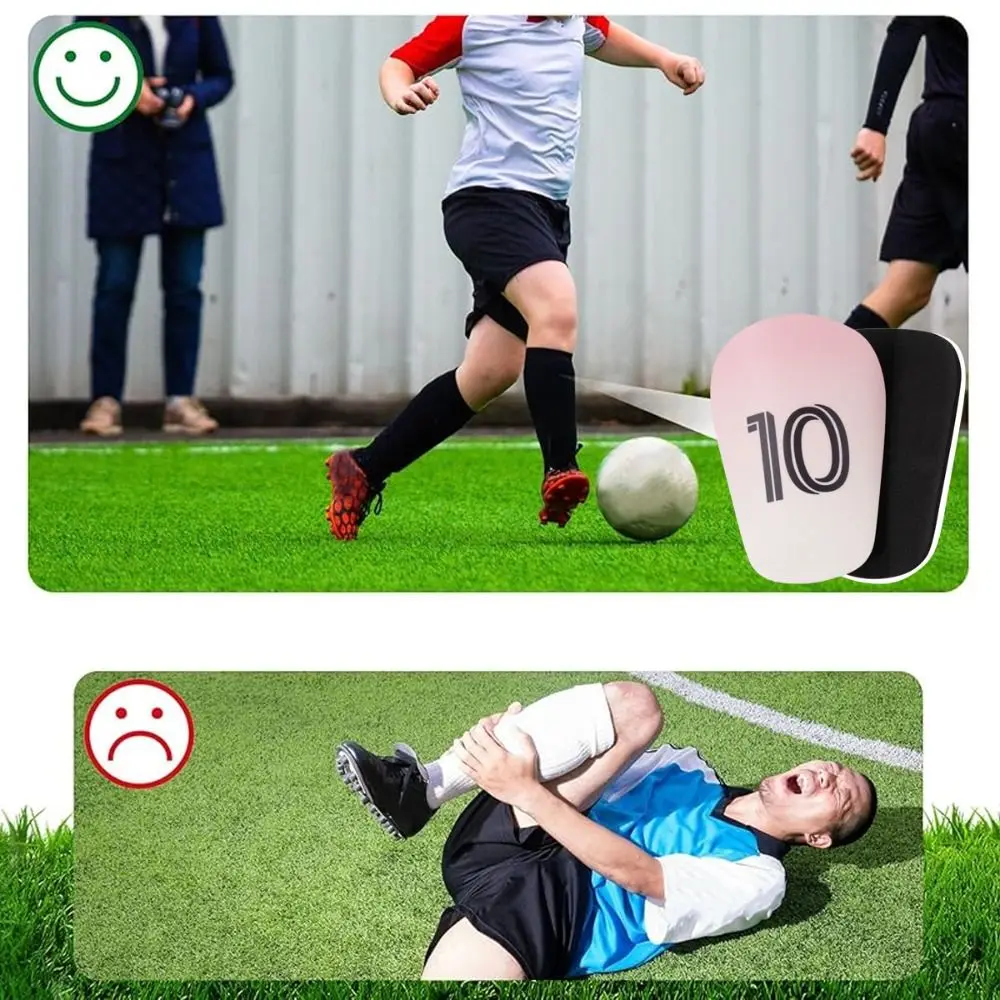 Protège-tibia de Football absorbant les chocs, EVA épais, planche de tige d'entraînement, couverture de jambe antidérapante, protège-tibia de Football