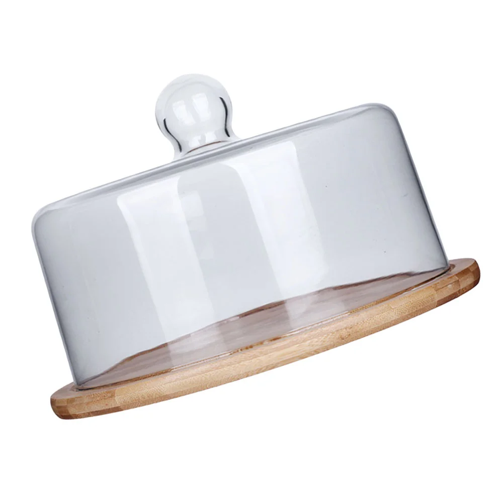 

Стеклянная крышка для торта, подсвечники, десерты, кухонные принадлежности, защитный капюшон, тарелка для хлеба