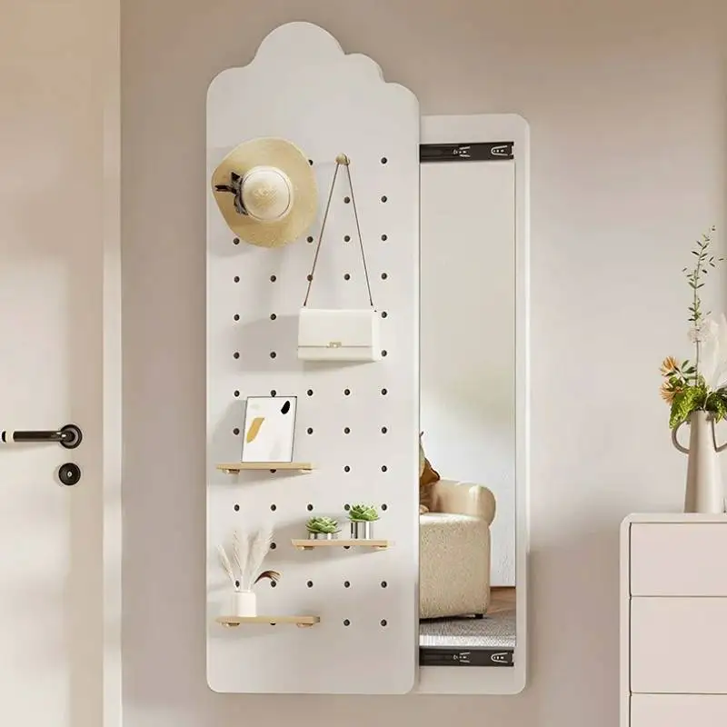 Modern Mirror Decor Unbreakable Personalised Metal Wall Bedroom Mirror Decor Art Standing Custom Specchietto Home Decor Items