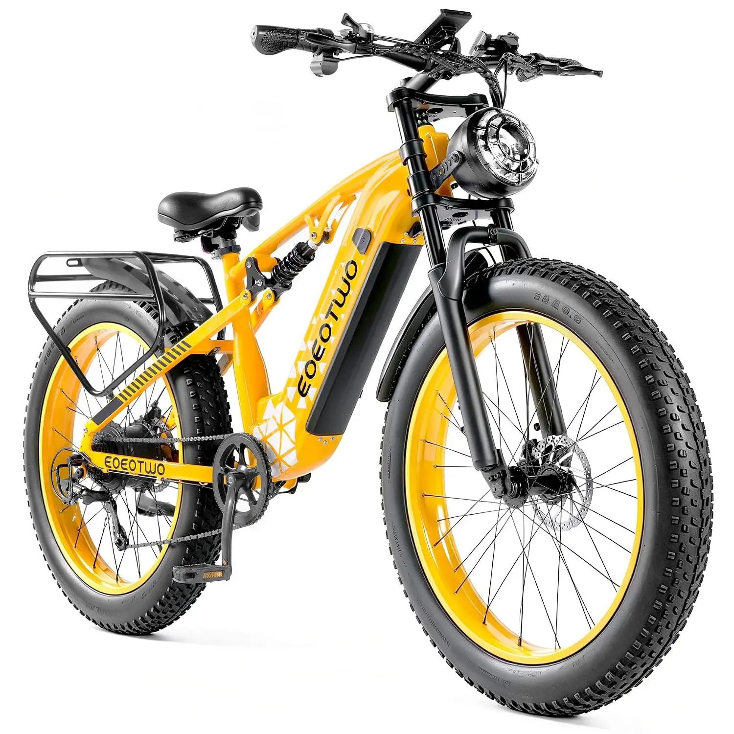 48V 15Ah/17.5Ah Off-Road Electric Bicycle for Adults Mountain Terrain Long Range, Customized