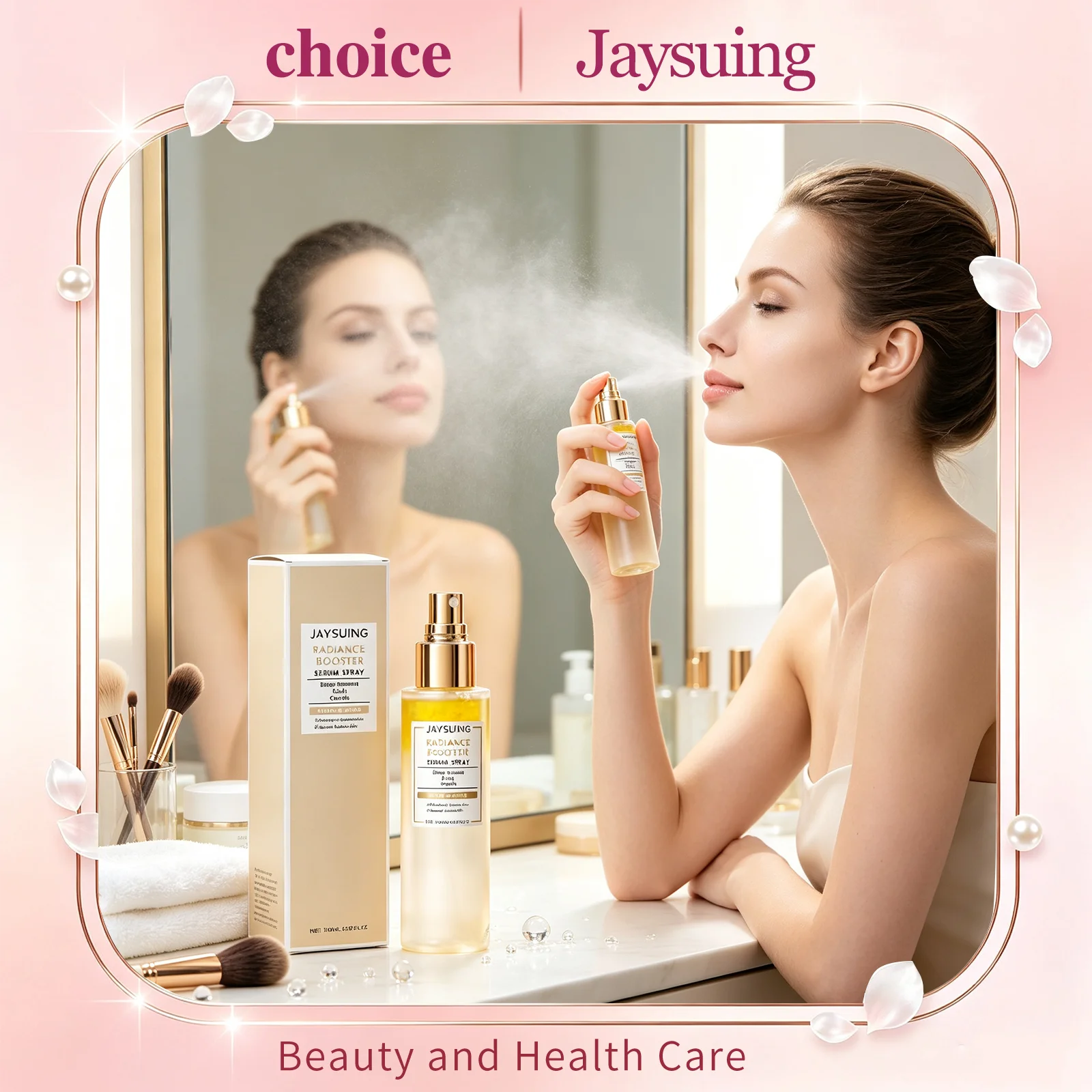 Jaysuing Centella Ferment Facial Mist Serum Spray Soothing Refreshing Hydrating Face Shrink Pores Care Moisturizing Facial Spray