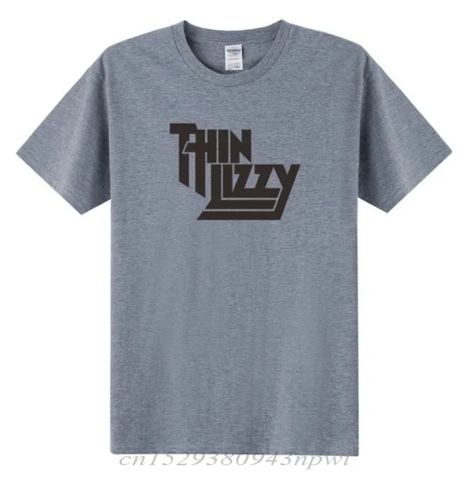 2024 Heavy Metal Rock Band Thin Lizzy T Shirt Men Tops Music Singer T-shirt Short Sleeve Cotton O-neck Tee Top Clothes