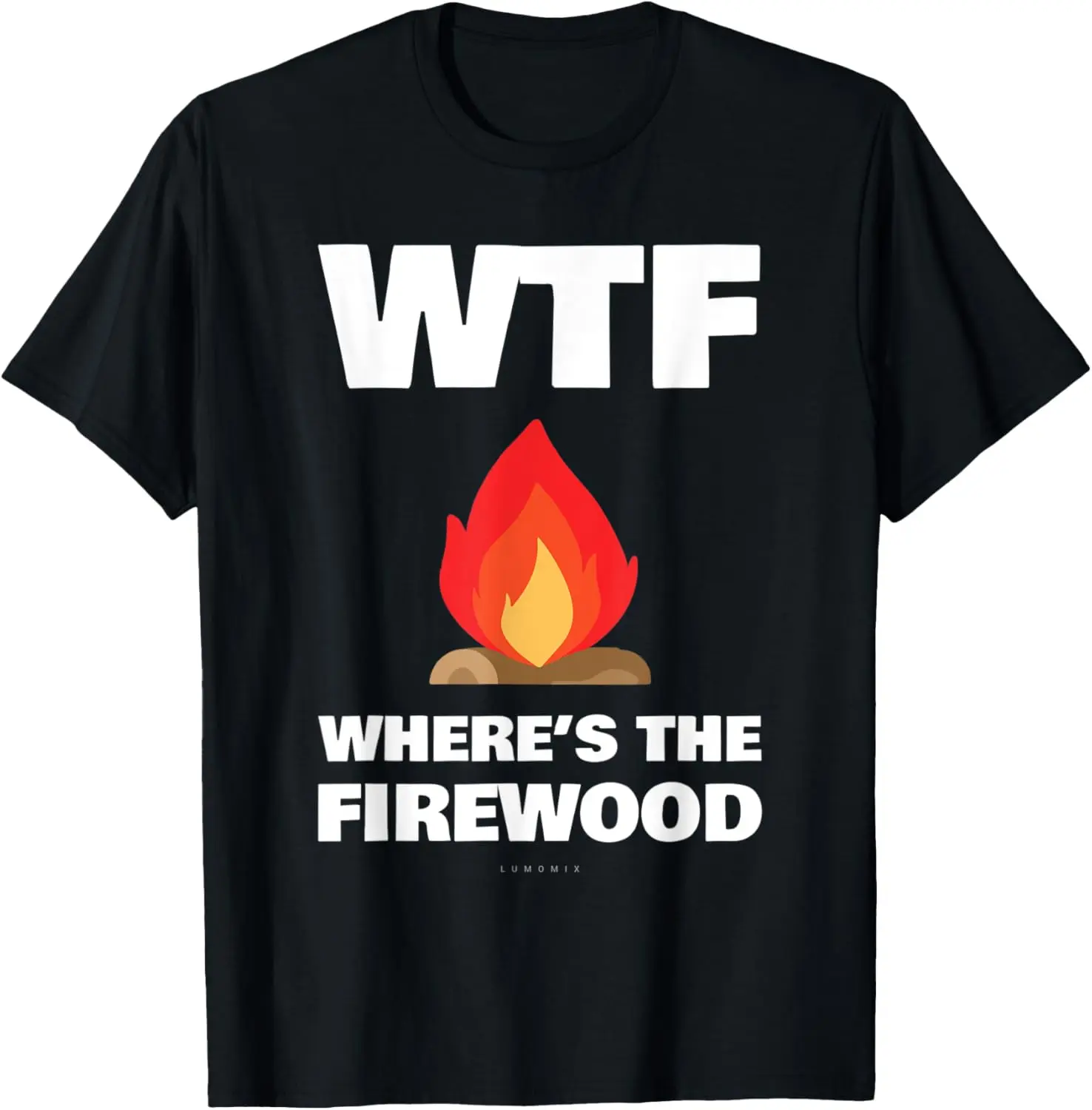 

Подарочные рубашки WTF Wheres The Firewood — забавная футболка для кемпинга
