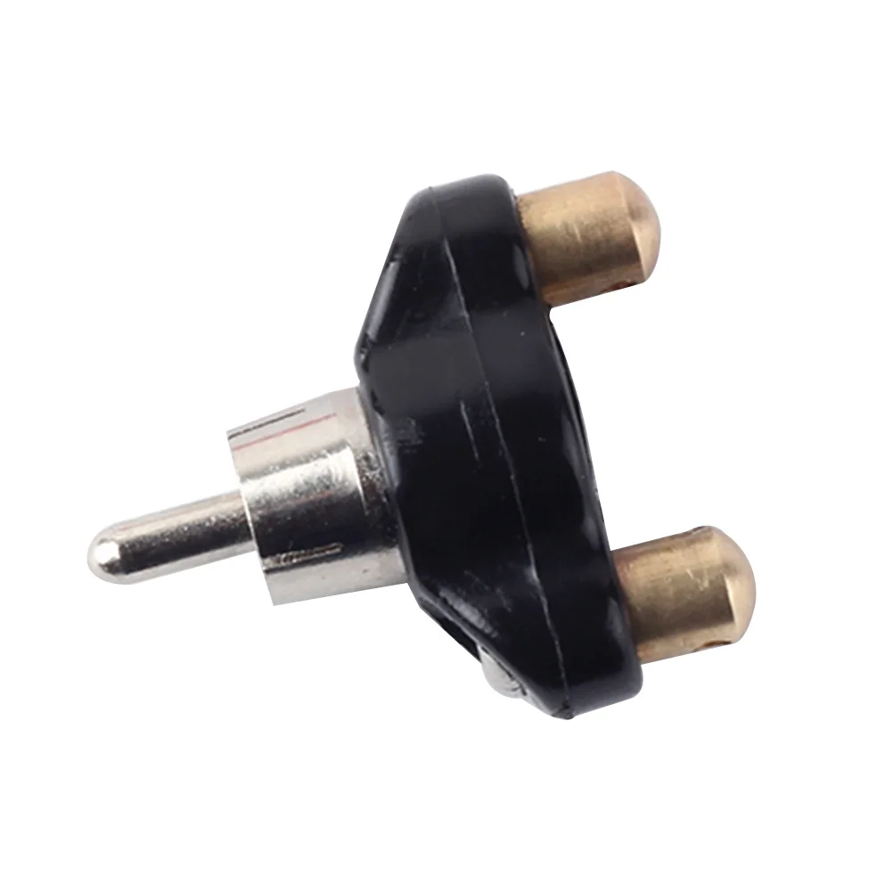 

Clip Cord Conversion Head Durable Alloy Material Easy Use No Tools Required Interface Common Cord Adapter Black