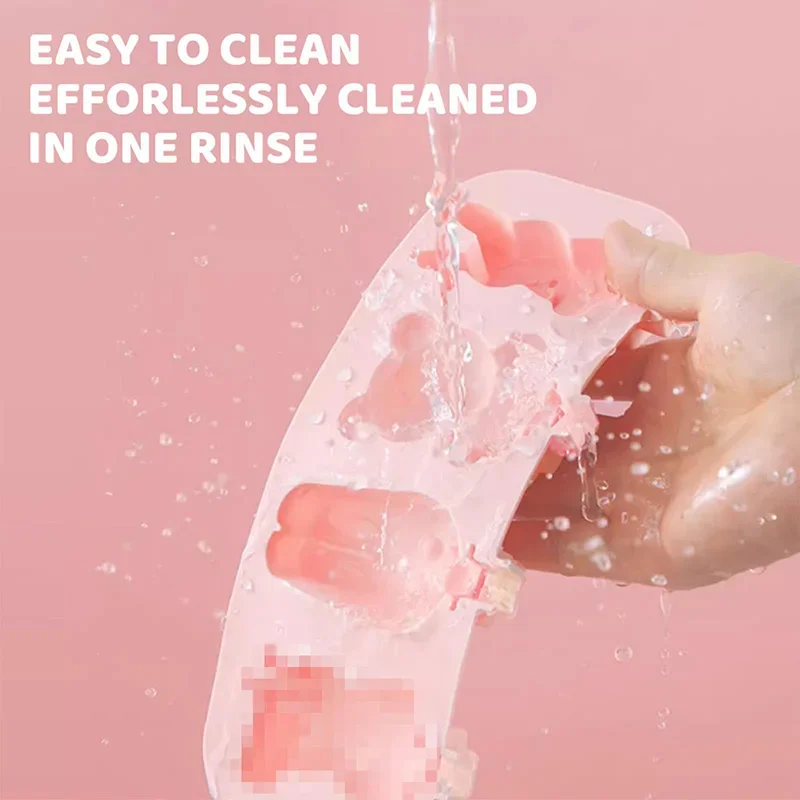 Popsicles Molds Kids Baby Cute Shapes Silicone Mini Popsicle Molds BPA Free Reusable Ice Cream Mold Popsicle Maker Homemade Set