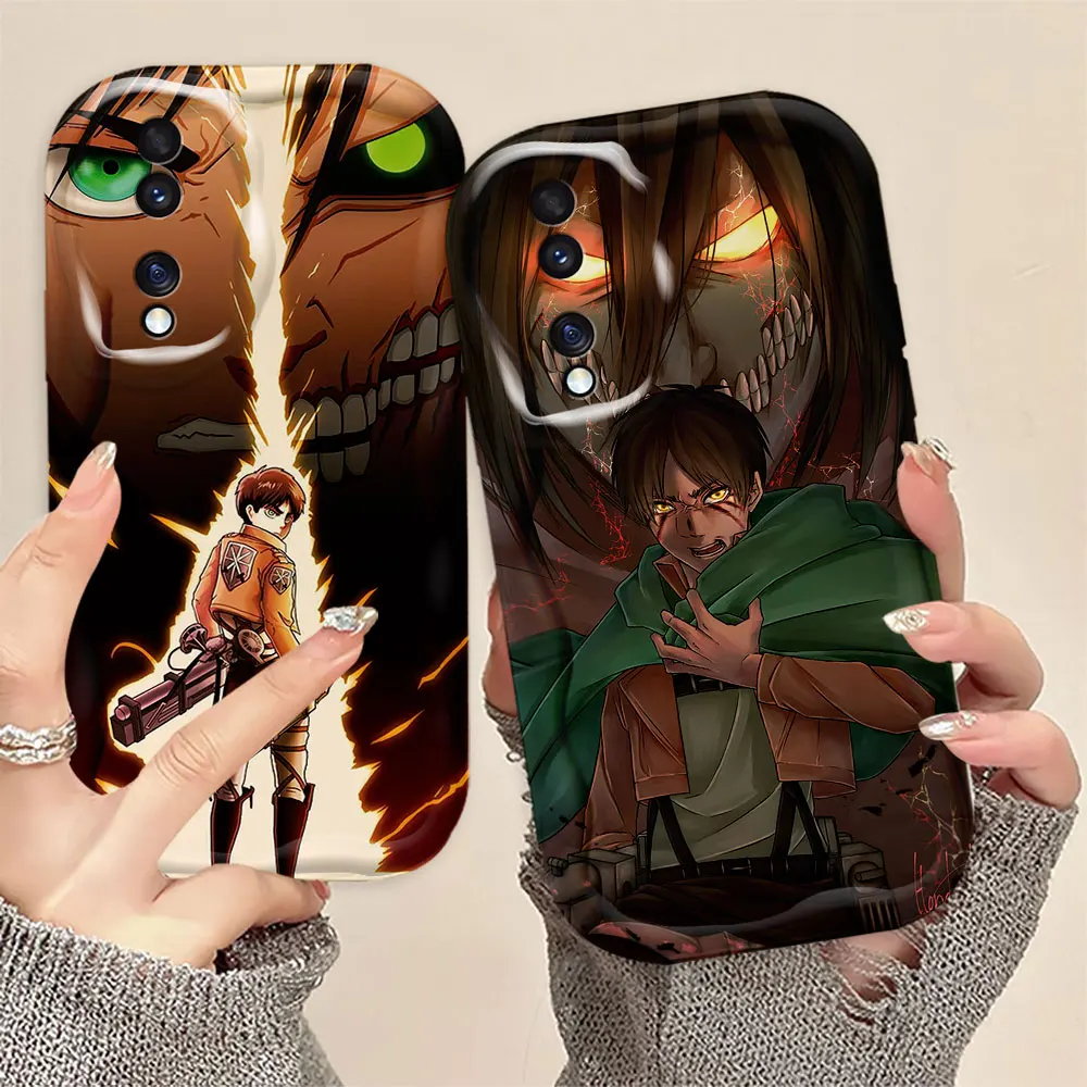 Eren Yeager A-Attack on Titan Phone Case Cover For Infinix ZERO 40 30 GT 20 10 X680 HOT 50 40 40I 30 30I 20 20I 12 9  PLAY PRO