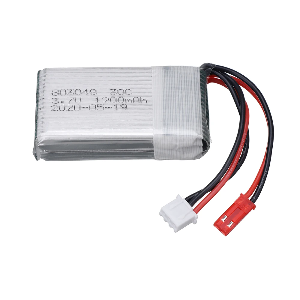 Batteria Lipo 7.4V 700mAh 25C per MJXRC X600 F46 modello di aereo batteria Lipo muslimex 2s 7.4V 700mAh 603048 JST Plug