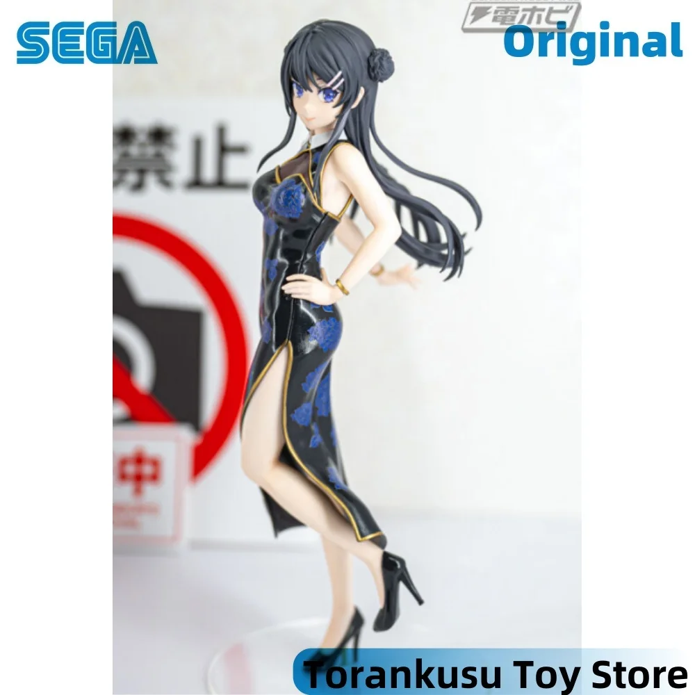 

SEGA Sakurajima Mai Seishun Buta Yarou wa Bunny Girl Senpai no Yume wo Minai Anime XStellar Action Figures Original Figurine