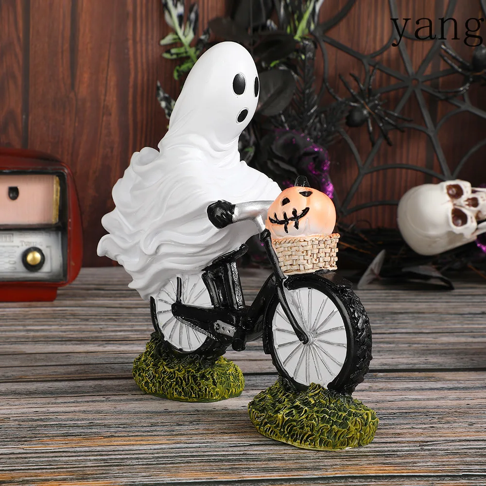 Cx cycling ghost halloween decoration, funny decoration home ornaments