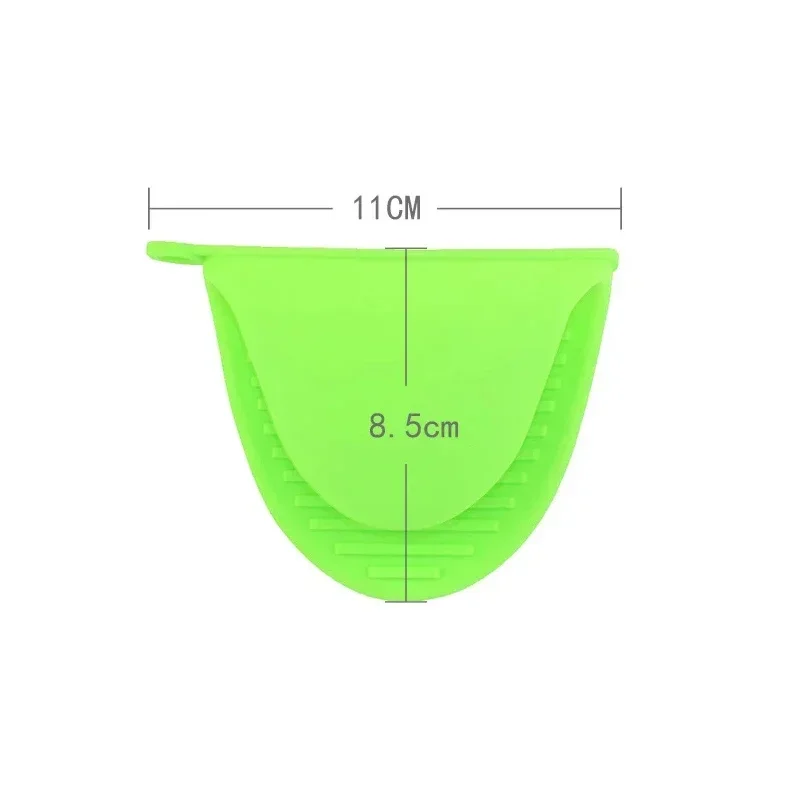 Silicone Oven Mitts Heat Resistant 2pcs Non Slip Pinch Grips Pot Holder for Kitchen Cooking Baking and Roasting view 6