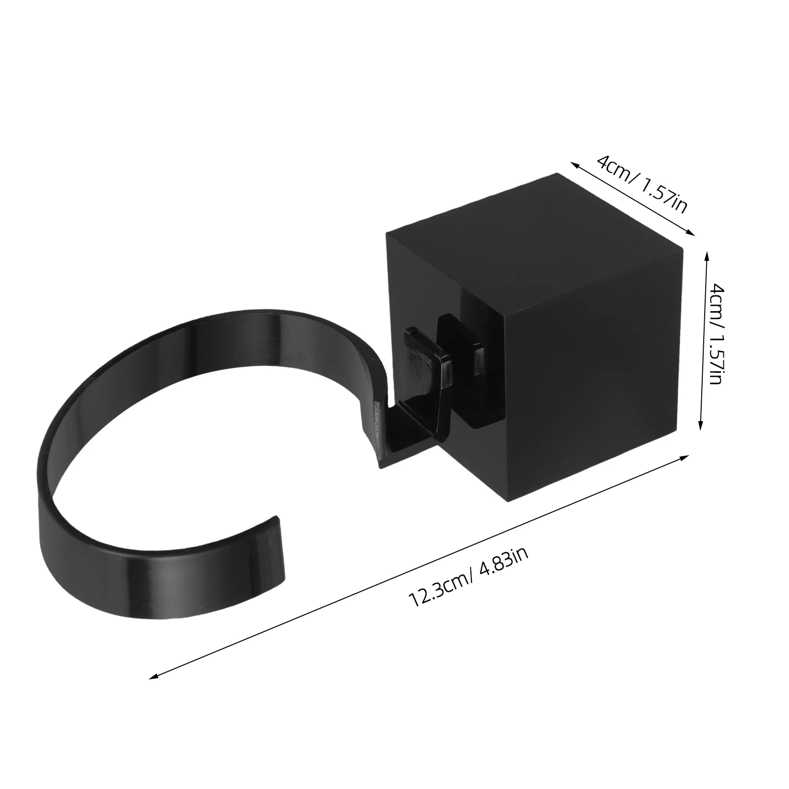 Jewelry Stand Bracelet Holder Storage Rack Single Table Watch Bangle Display Black Man