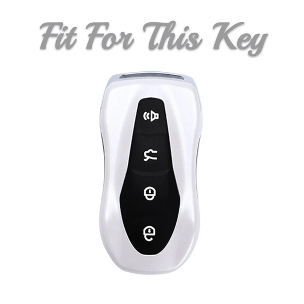 TPU Car Smart Remote Key for Geely Atlas Pro FX11 Tugella Azkarra Coolray Okavango Emgrand Binray Proton Keyless Accessories