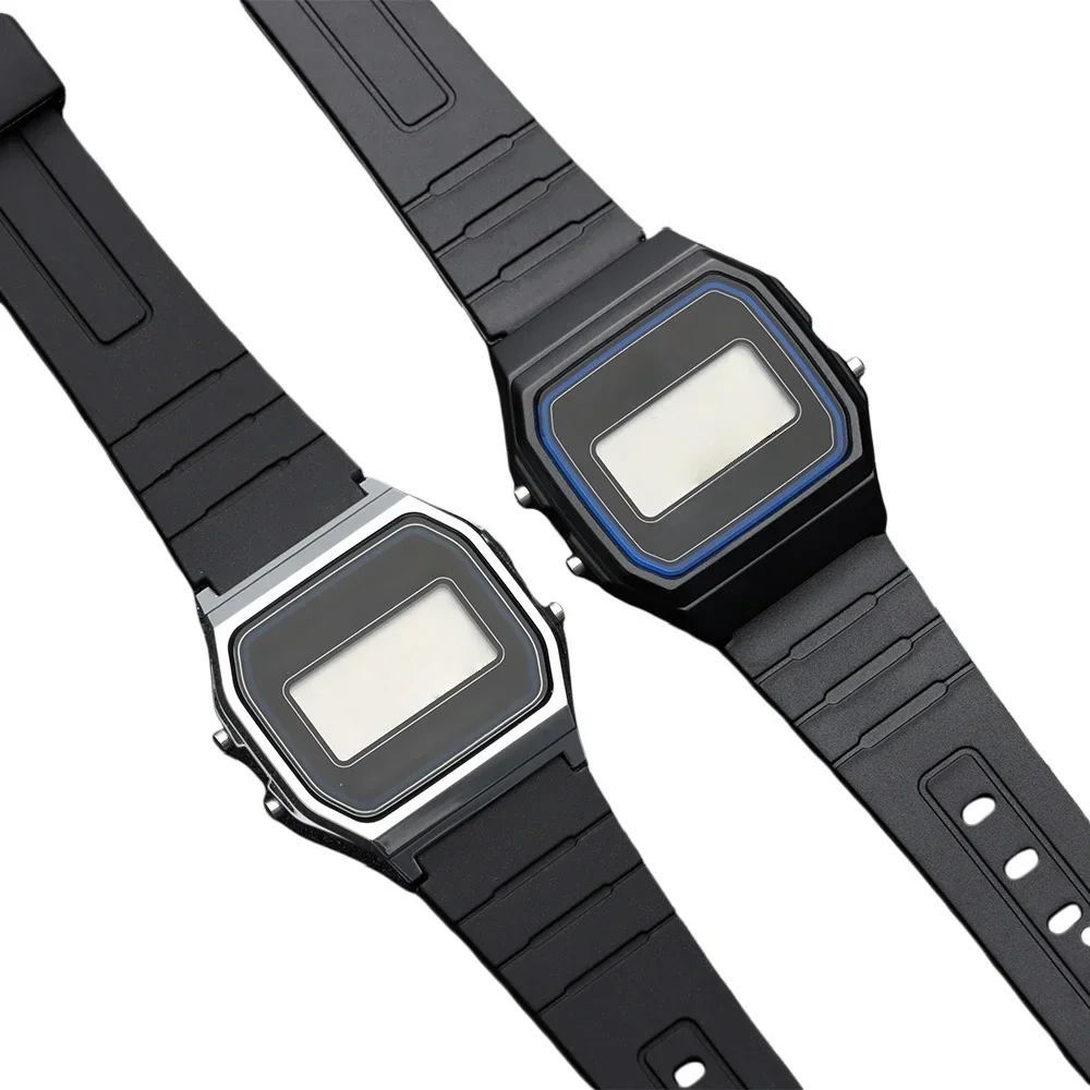 12/14/16/18/20/22mm Silikon-Uhrenarmband für Casio W800H SGW400 F91W F84 F105/108 A158/168 AE1200/1300 Band PU-Harz-Armband – Detail 27