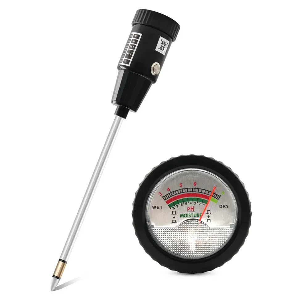 06 long soil tester ph pH, soil moisture tester pH meter moisture moisture meter