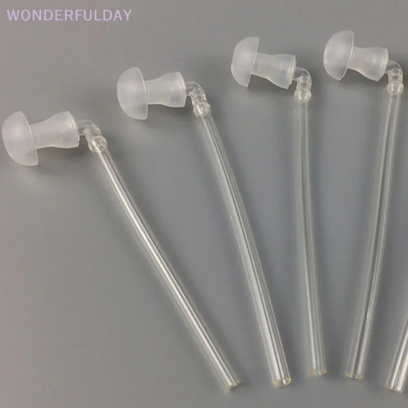 New 1Set Hearing Aid Hearing Earplug Ear Plugs Eartips Domes With Sound Tube For Box Type Behind Ear Hearing Aids Accessories