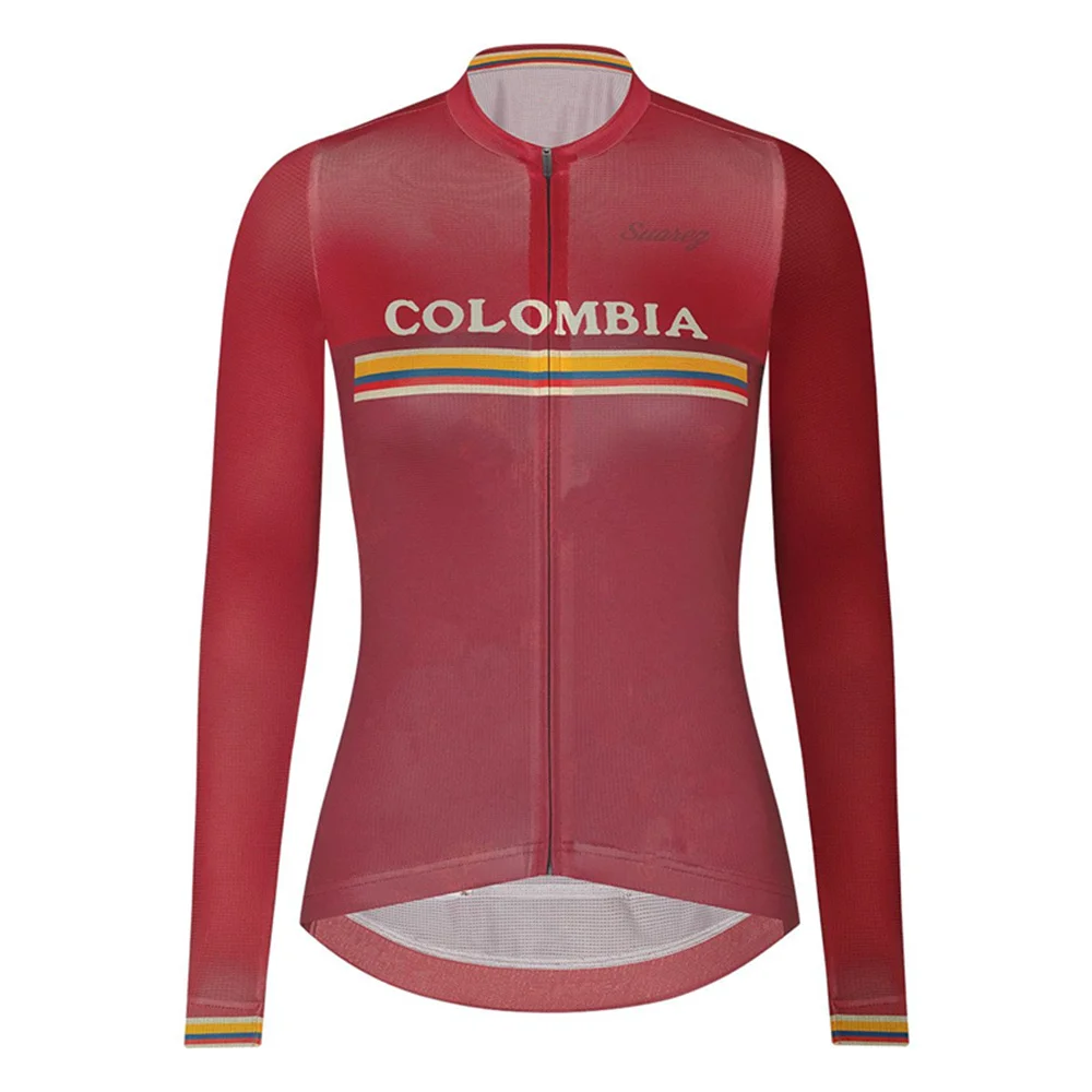 Cycling -Thermal Fleece Cycling Jackets for Women, Long Sleeve Jerseys, Bicycle Jerseys, Maillot, Winter