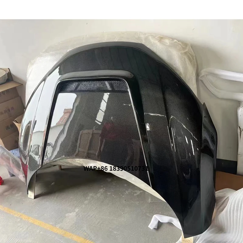 

Engine Front Bonnet Carbon Fiber Fibre Front Hood for R8 V10 2008-2014