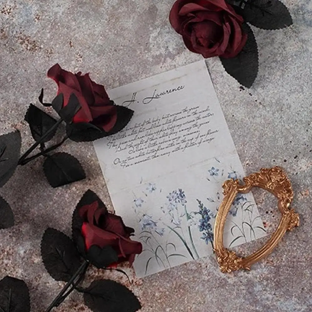 5 قطعة الزهور الاصطناعية الحرير الورد الزفاف باقة زهرية غرفة المنزل ديكورا حديقة عيد الحب الزفاف ديكورا إكليل نبات صناعي لتقوم بها بنفسك هدية