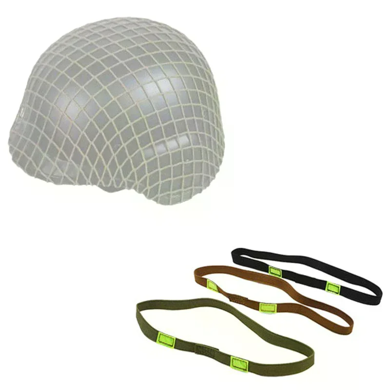 حزام خوذة M88 MICH التكتيكي مع شريط عاكس، قطعة واحدة، مرونة مثالية للاستخدام الخارجي.