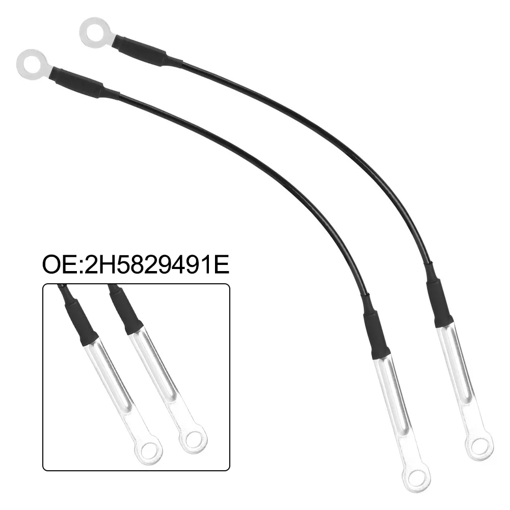 2Pcs Tailgate Retaining Strap For Amarok 2.0TDI 2010-2020 OEM 2H5829491E Rear Tailgate Retaining Strap Cable Rope Car Parts