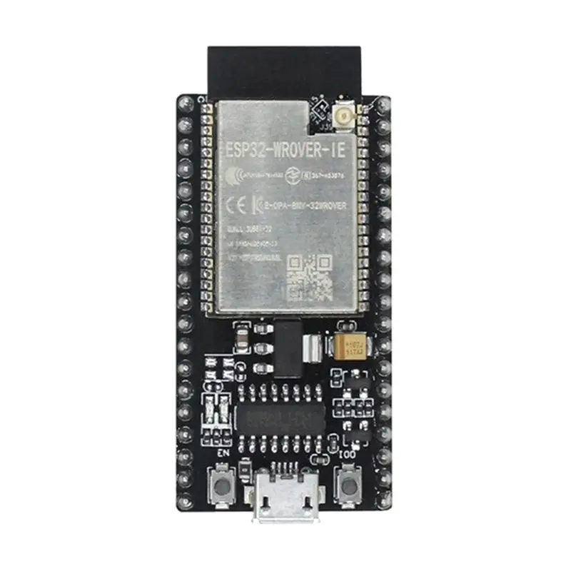 B24B 1 Piece ESP-WROVER-IE Wifi Development Board Wifi +Bluetooth-Compatible Serial Port Module Black