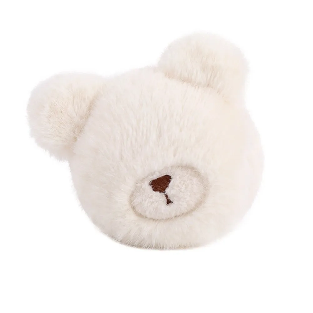 لطيف الكرتون الدب غطاء للأذنين رشاقته لينة الدافئة Earflaps قابل للتعديل الدفء الباردة واقية قناع الأذن التزلج